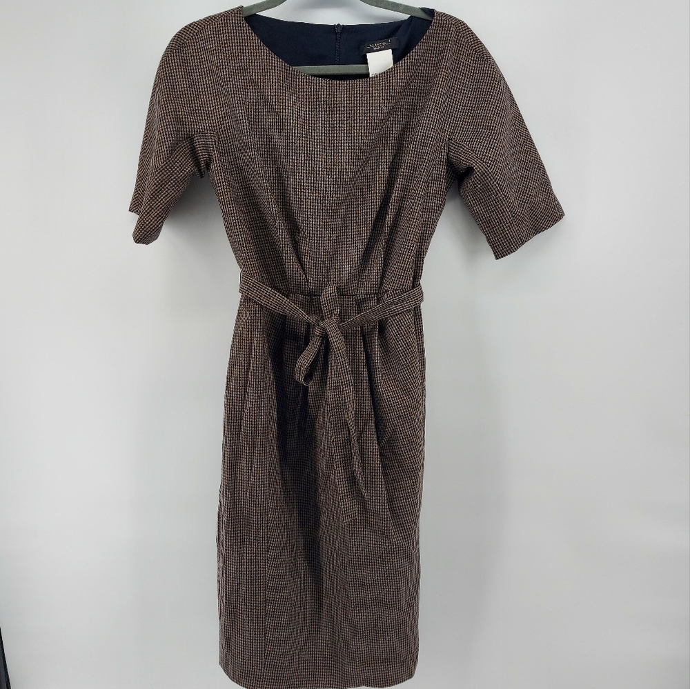 MaxMara Weekend Wool Houndstooth Dress
